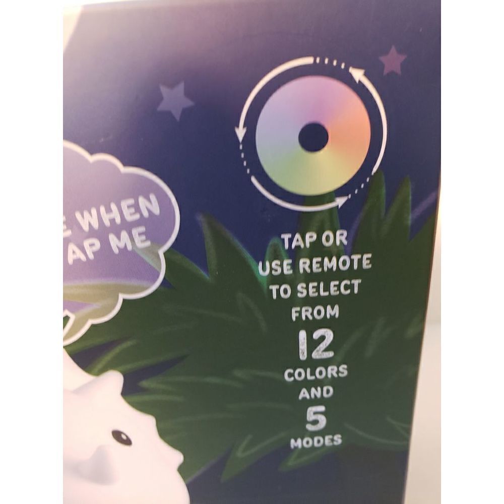 2 Pack Dinosaur Interactive Night Light - Picture 2 of 8